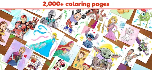 Disney Coloring World screenshot