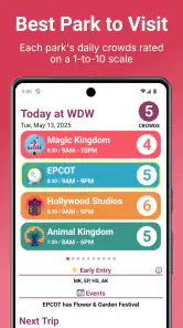 Disney World Lines screenshot
