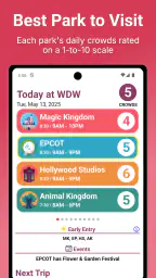 Disney World Lines screenshot