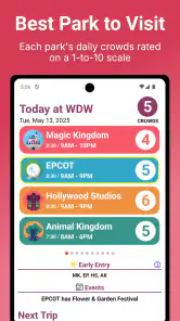 Disney World Lines screenshot