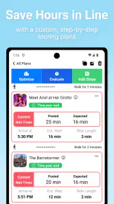 Disney World Lines screenshot