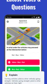 DMV Permit Practice Test 2026 screenshot
