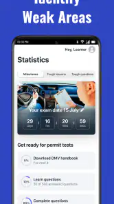 DMV Permit Practice Test 2026 screenshot