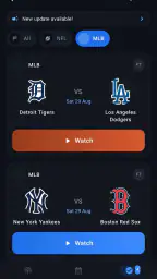 Dofu Live - NFL NCAA NHL MLB screenshot