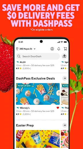 DoorDash: Food, Grocery, More screenshot