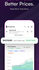 Double Holo Pokemon TCG Market screenshot