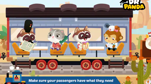 Dr. Panda Train screenshot