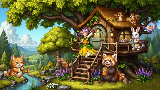 Dragon&Elfs（Five Merge Game） screenshot