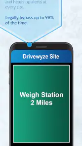 Drivewyze: Tools for Truckers screenshot