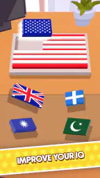 Drop Fit: World Flag Puzzle screenshot