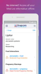 Drugs.com Medication Guide screenshot