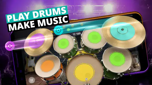 Drum Kit Music Games Simulator screenshot