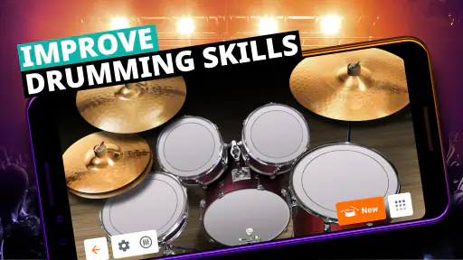 Drum Kit Music Games Simulator screenshot