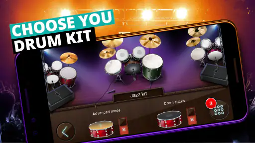 Drum Kit Music Games Simulator screenshot