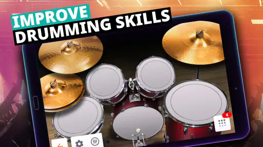 Drum Kit Music Games Simulator screenshot