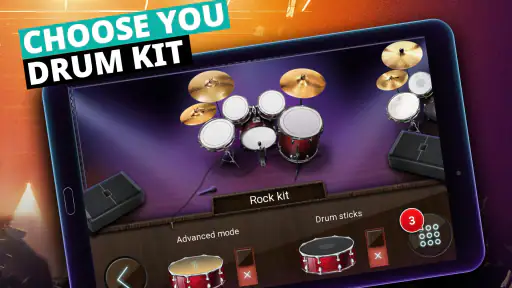 Drum Kit Music Games Simulator screenshot
