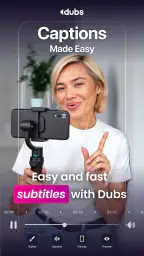 Dubs: Captions for Videos screenshot