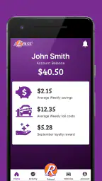 E-PASS Toll App screenshot