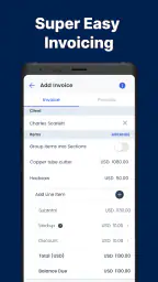 Easy Invoice & Estimates Maker screenshot