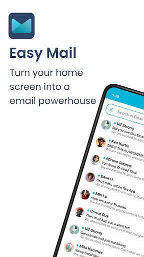 Easy Mail - Email Launcher screenshot
