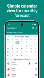 EasyBudget - Budget planning screenshot