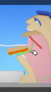 Eating Simulator: Physics Food screenshot