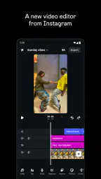 Edits, an Instagram app screenshot
