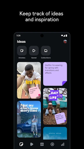 Edits, an Instagram app screenshot