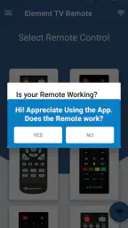 Element Smart TV Remote screenshot
