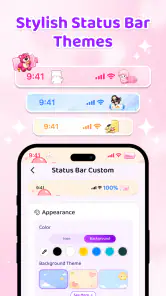 Emoji Battery Icon Customize screenshot