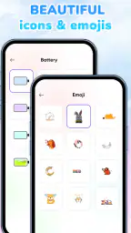 Emoji Battery: Status Bar screenshot