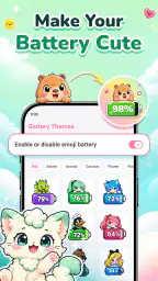Emoji Battery: Status Bar Icon screenshot