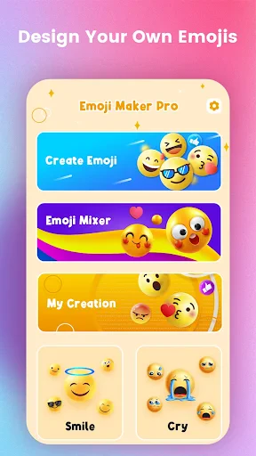 Emoji Maker Pro-DIY&Mashup screenshot