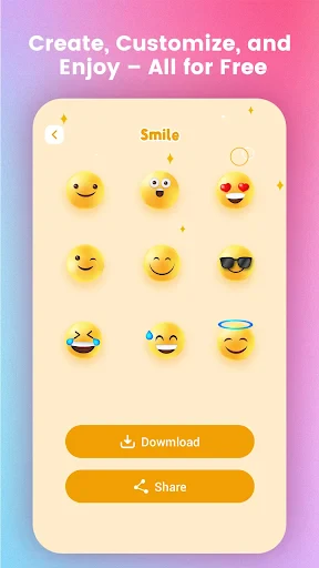 Emoji Maker Pro-DIY&Mashup screenshot