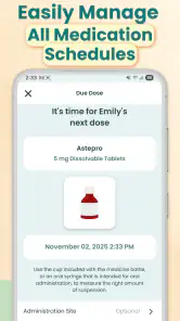 Encurage: Pill & Meds Tracker screenshot
