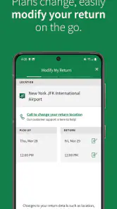 Enterprise Car Rental screenshot