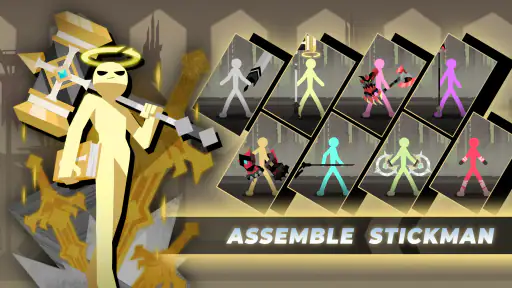 Epic Stickman: Idle RPG War screenshot