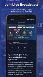 Epoch TV screenshot