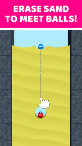 Erase Sand - Lucky Balls screenshot