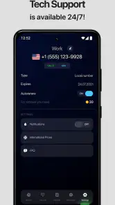 eSIM: Virtual Phone Number screenshot