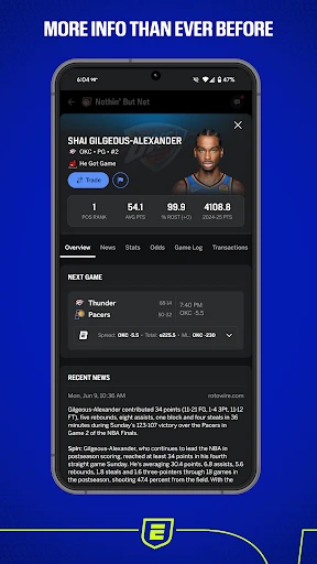ESPN Fantasy Sports screenshot