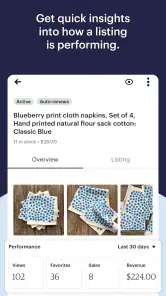 Etsy Seller: Manage Your Shop screenshot