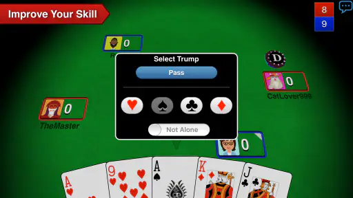 Euchre 3D Card Game Online screenshot