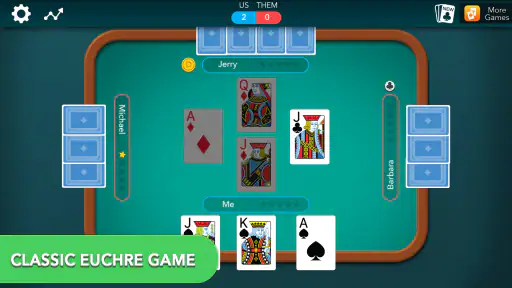 Euchre Classic Card Game screenshot