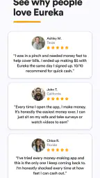 Eureka: Earn money for surveys screenshot