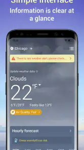 Exacta Weather Alarm-Radar screenshot