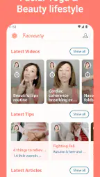 Faceauty: Face Yoga Exercise screenshot