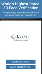 FaceTec Demo screenshot