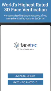 FaceTec Demo screenshot