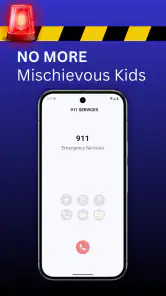 Fake Police Call :Naughty kids screenshot